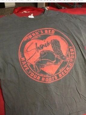 Ladies Shania Twain tshirt